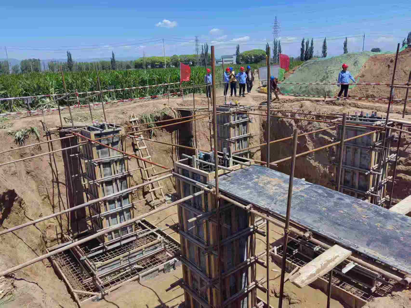 山西忻州原平城北35kV線路110kV升壓改造工程