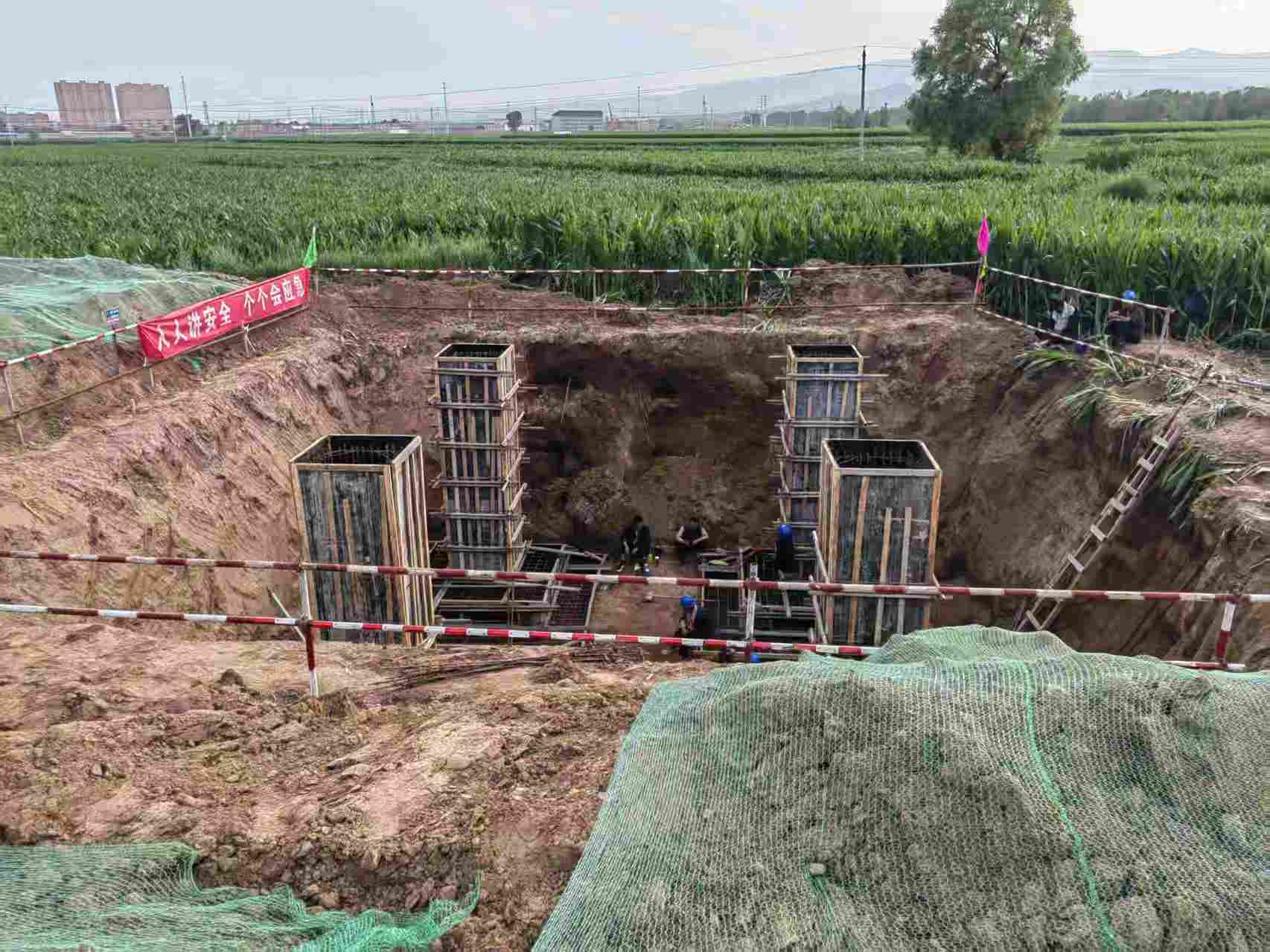 山西忻州原平城北35kV線路110kV升壓改造工程